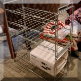 D16. Stackable shoe racks from the Container Store. 